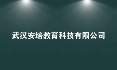武汉安培教育科技 用科技赋能教育，创新引领未来